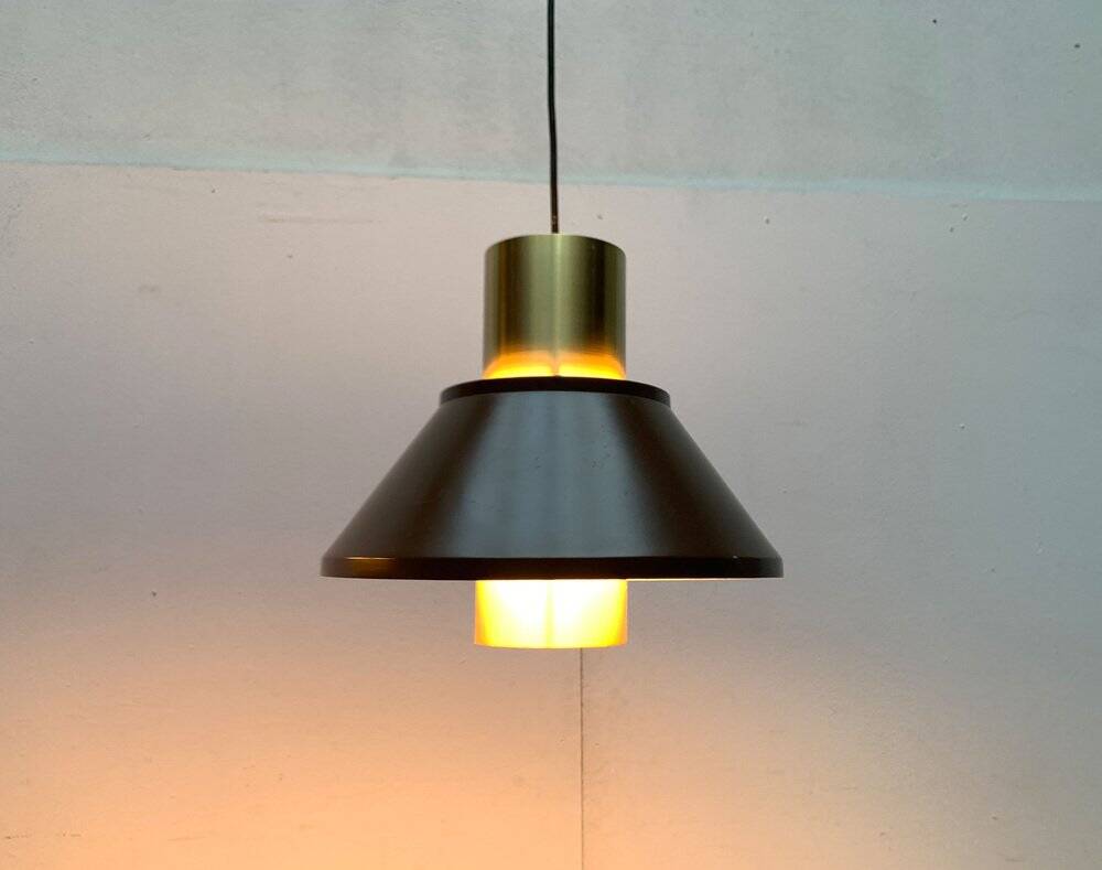 Mid-Century Danish Life pendant lamps by Jo Hammerborg for Fog & Mørup, 1960s, set of 2