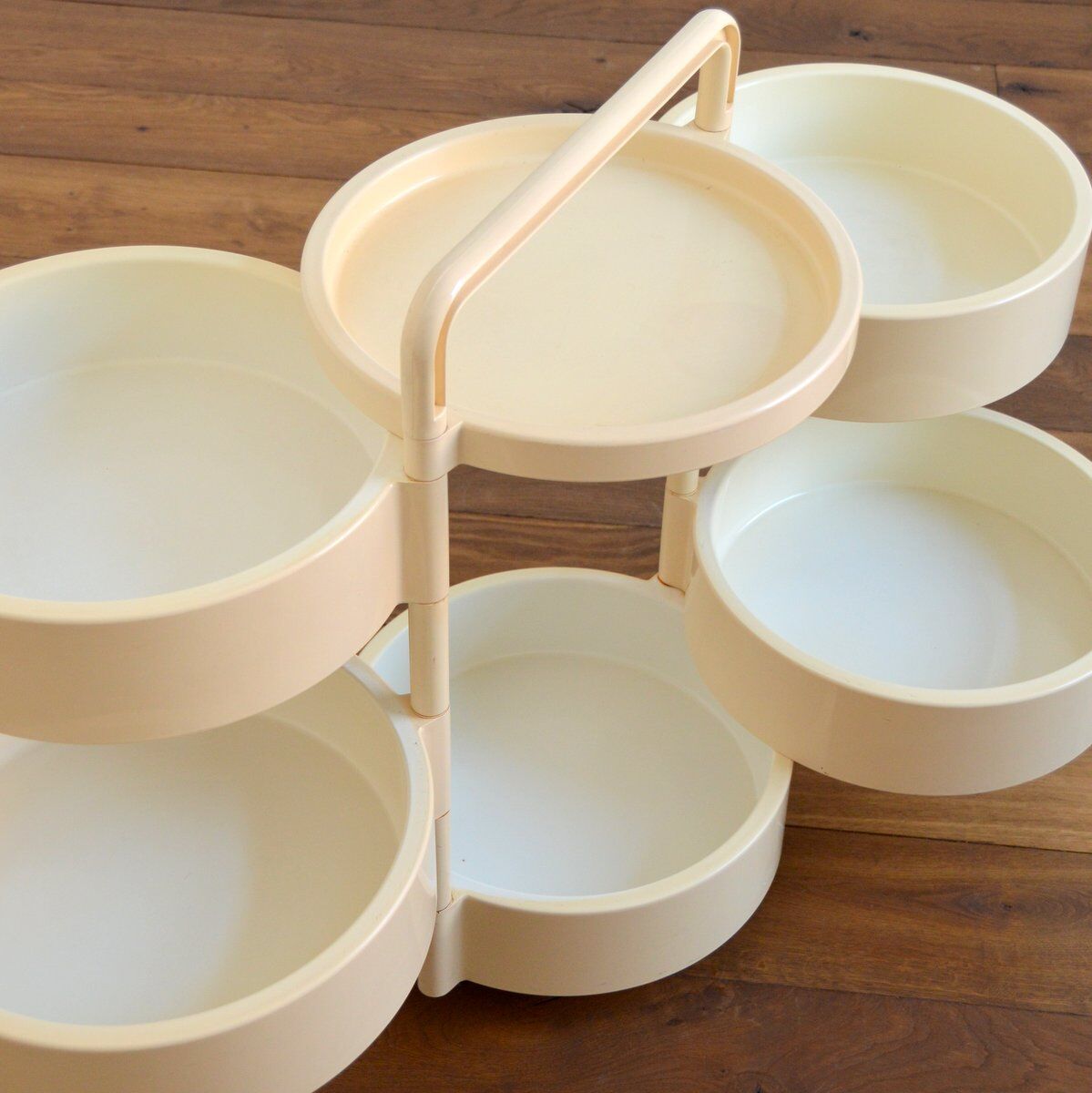 Storage trolley by Franco Annoni 4591 for Kartell, 1970s