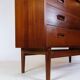 Bookcase Made In Teak wood  By Johannes Sorth Made By Bornholms Møbelfabrik From 1960s
