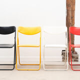 Vintage black IKEA folding chair