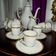 Service à café ancien en porcelaine – 9 personnes, Limoges