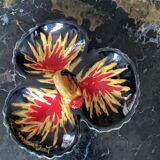 Ceramic dish signed