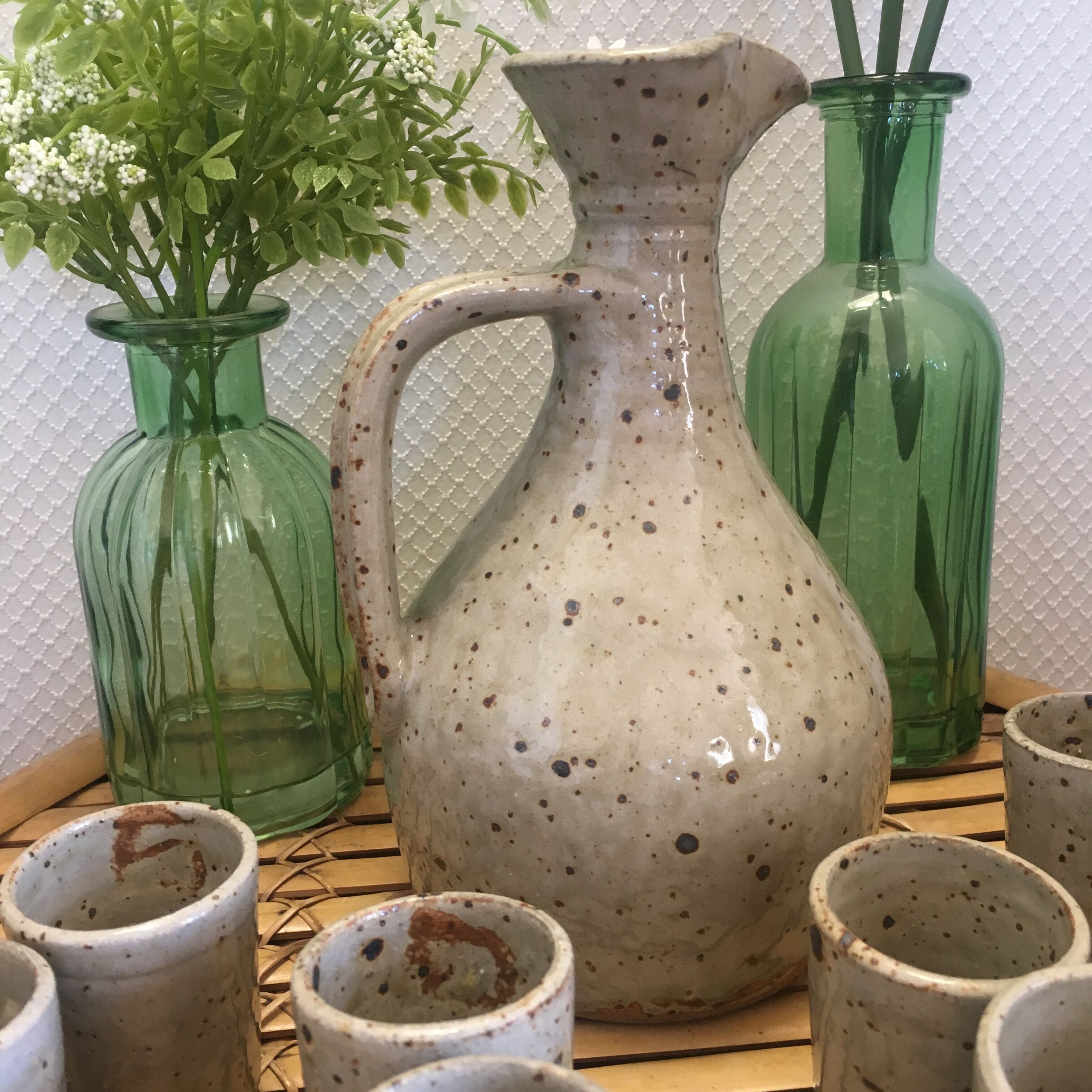 La Borne Sandstone Liqueur Service