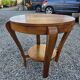 Art Deco side table in mahogany
