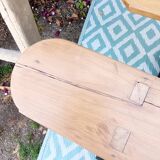 Pair of large wooden benches