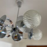 Chrome chandelier