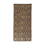 2.5 x 6 ft. - handmade hemp-cotton rug, floor carpet