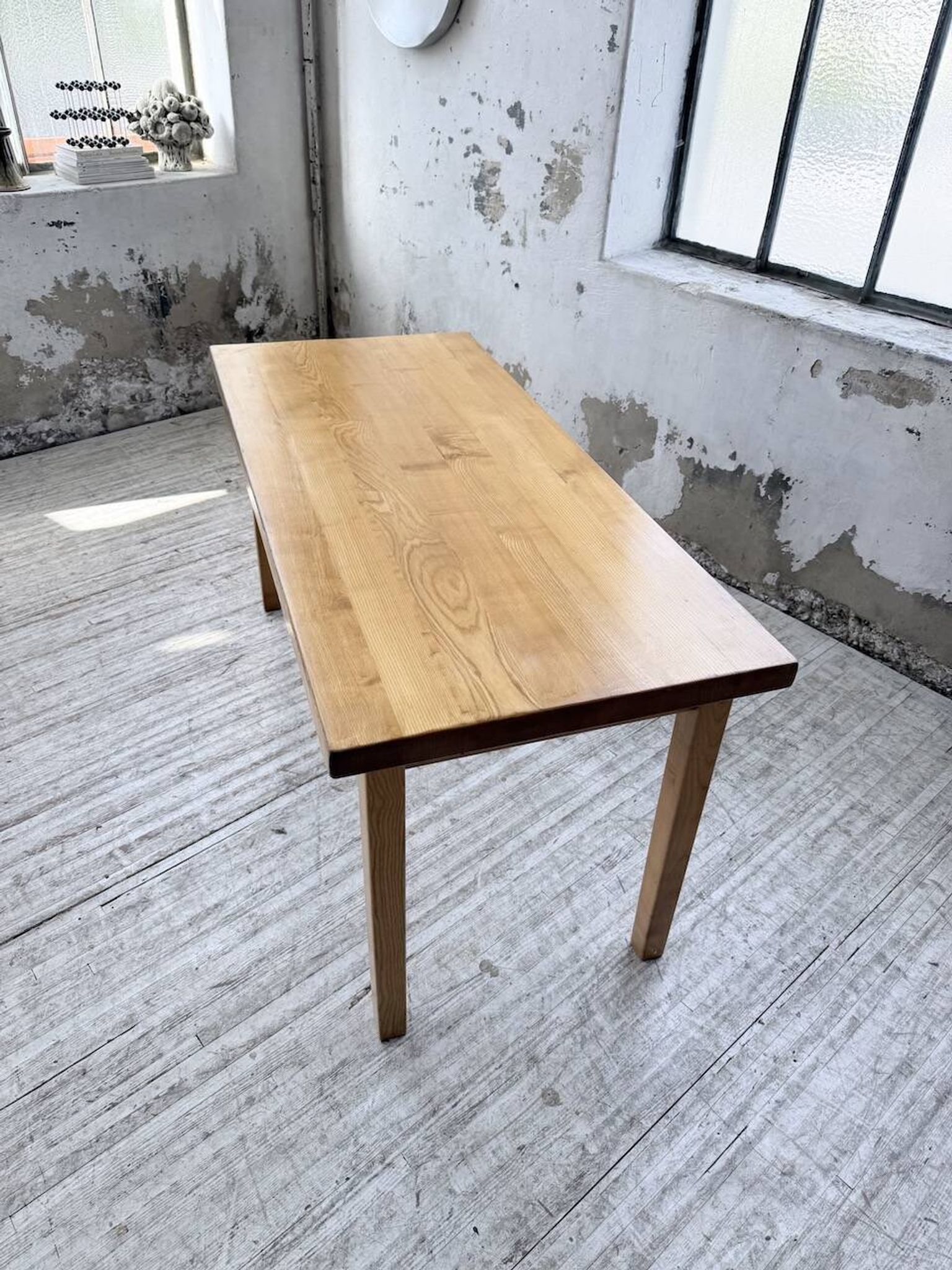 Solid elm farmhouse table 150cm