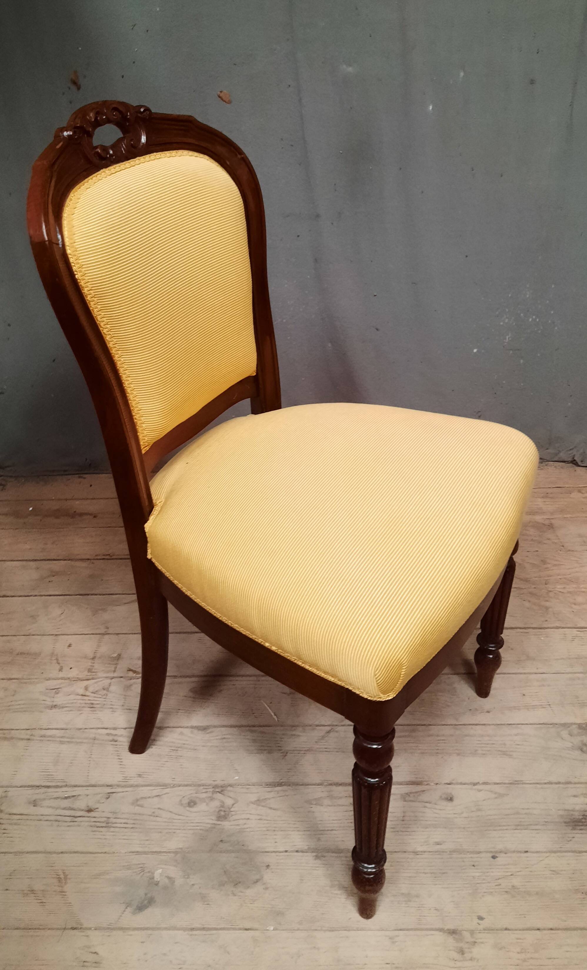 Nineteenth century mahogany chair