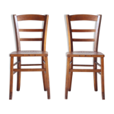 Pair of Luterma bistro chairs from the 1930s