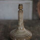 Bedside lamp, table lamp, stoneware lamp from the Abbey of Fontgombault.