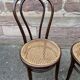 Pair of chairs bentwood Fischel Nr 18 vintage 1920