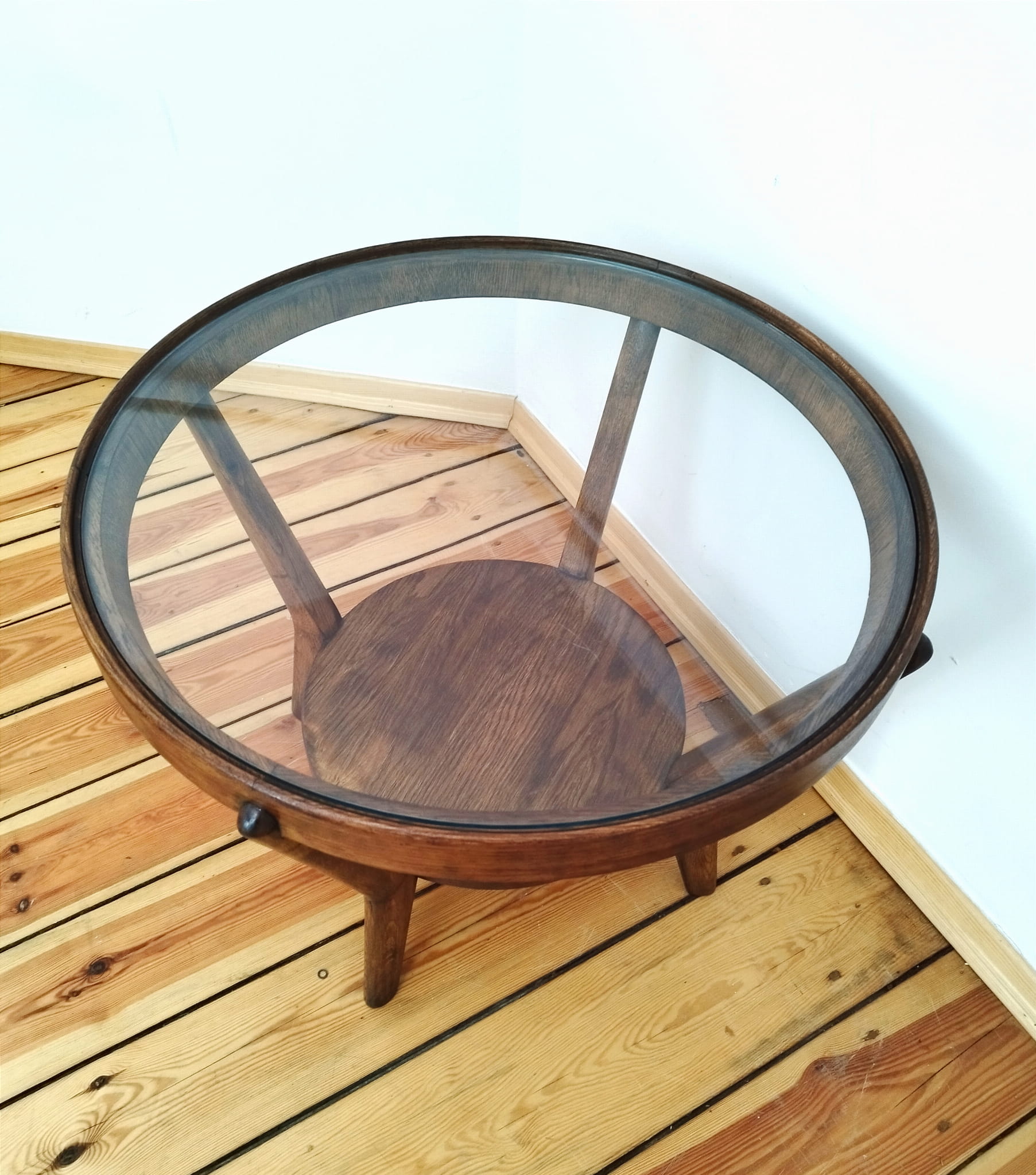 Coffee table design by K Kozelka & A Kropacek for Interier Praha Czechoslovakia 30s