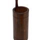 Vintage umbrella stand holder oak basket storage design 60's minimalist