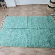 Handmade pure Berber wool rug, size 150 x 250 cm