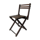 Old folding wooden chair for children