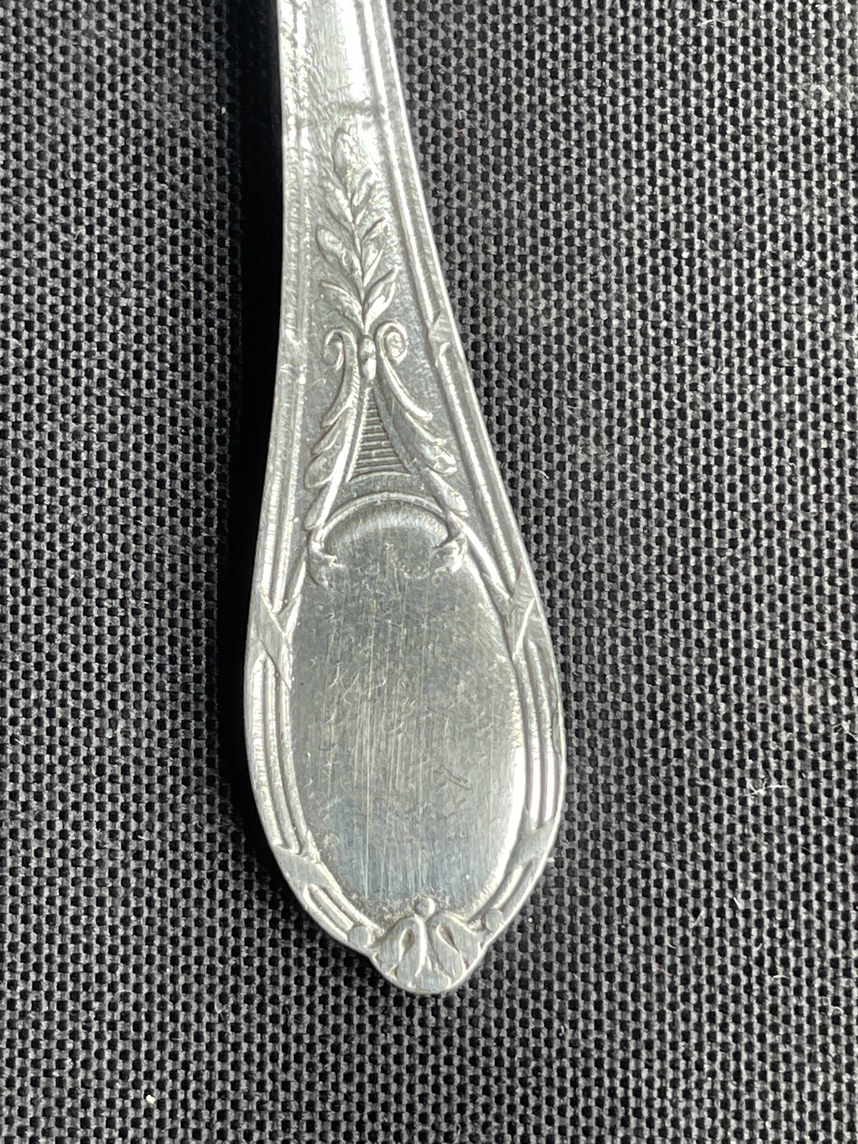 12 Forks with 2 tines – Silver plated