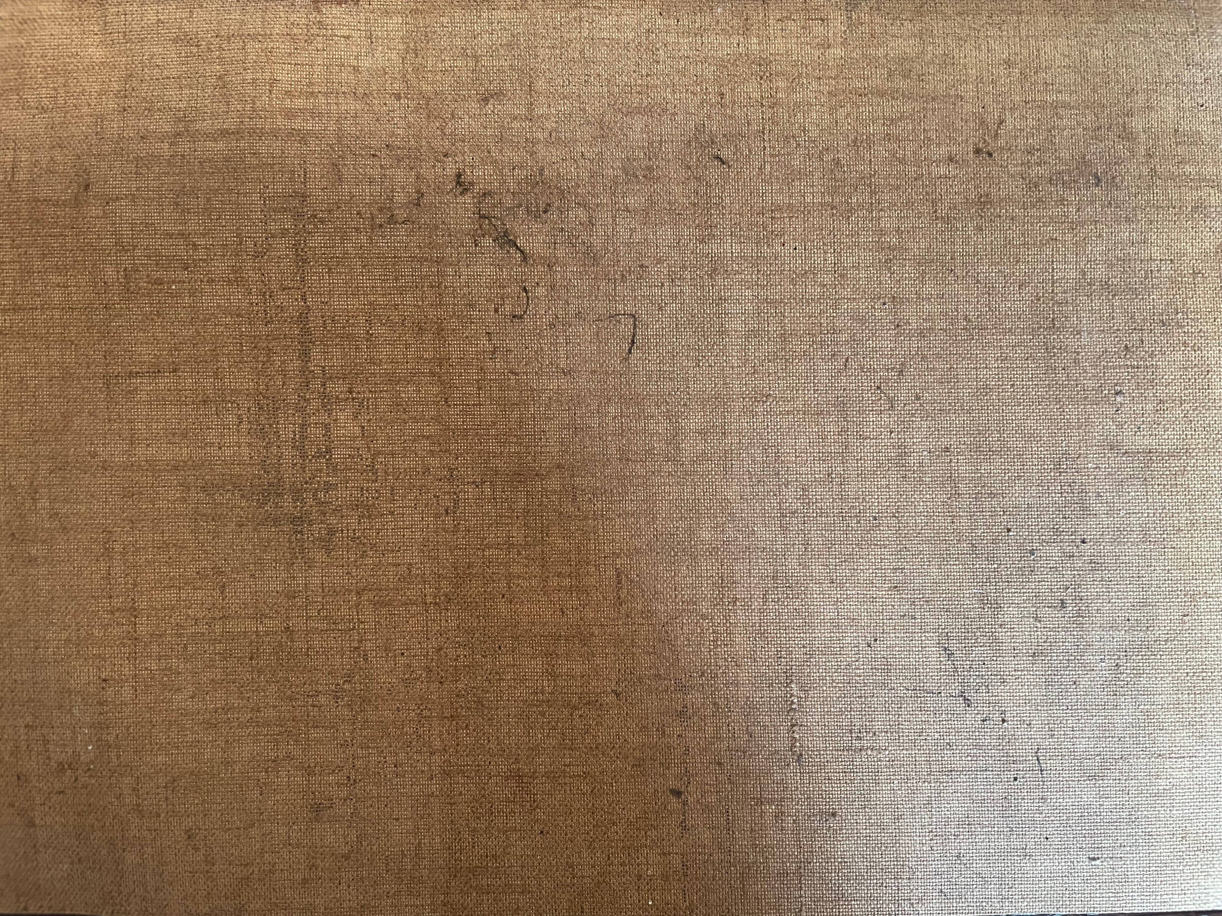 Painting old landscape early twentieth century