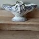 Iron earth gravy boat, Bouquet Creil & Montereau model, early 20th century