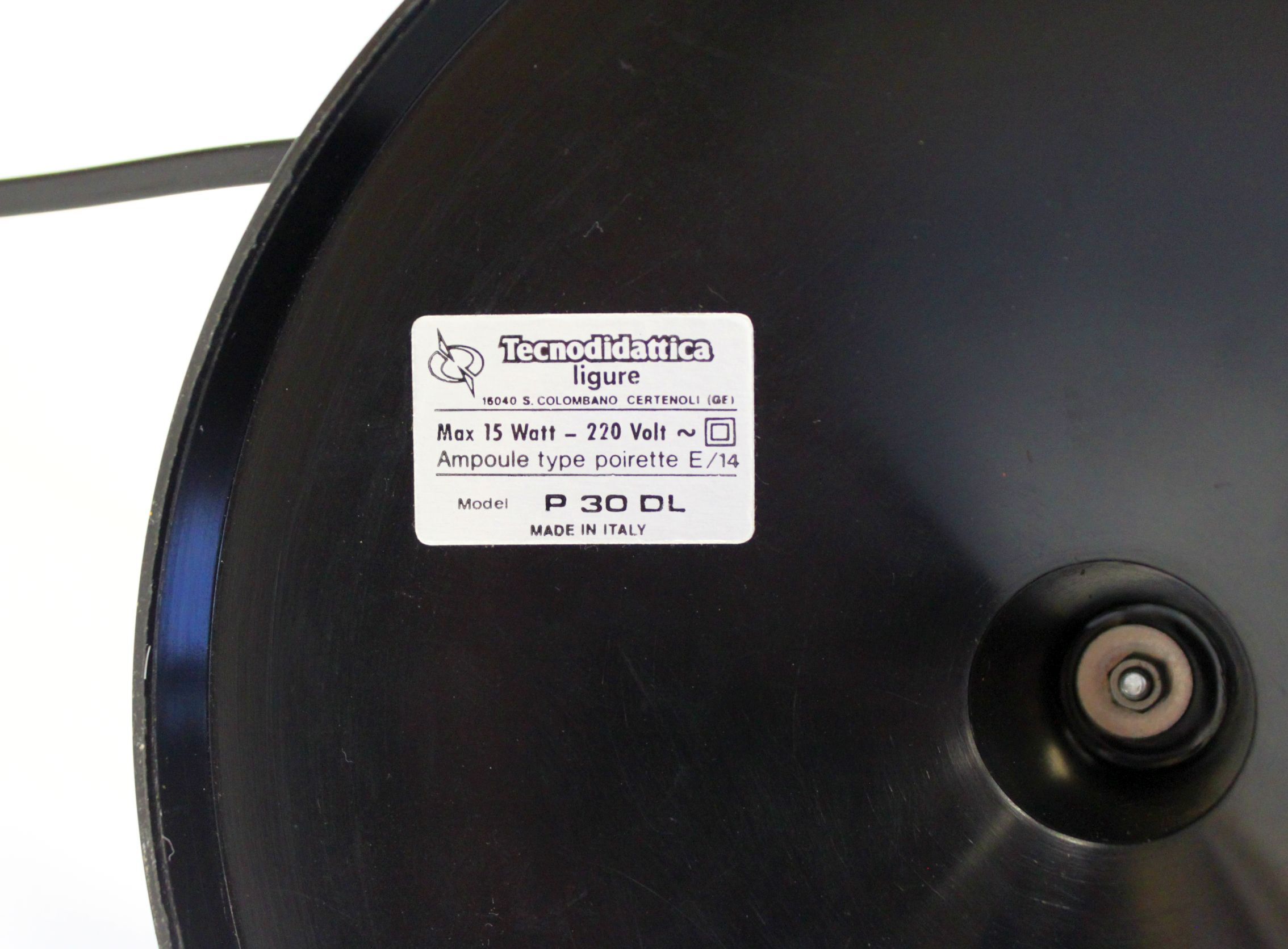 Luminous Tecnodidattica globe, 80's.