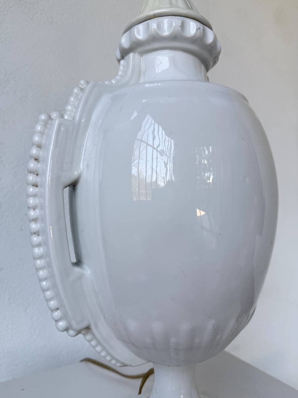 1940s ceramic lamp base