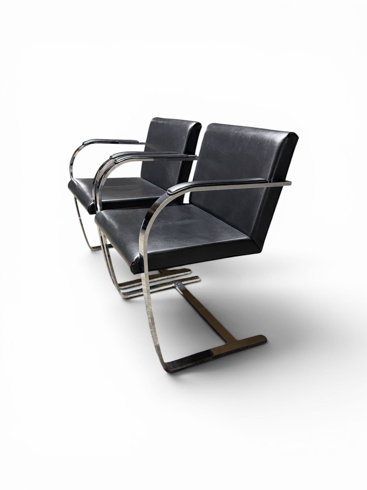Pair of "Brno" armchairs by Ludwig Mies van der Rohe