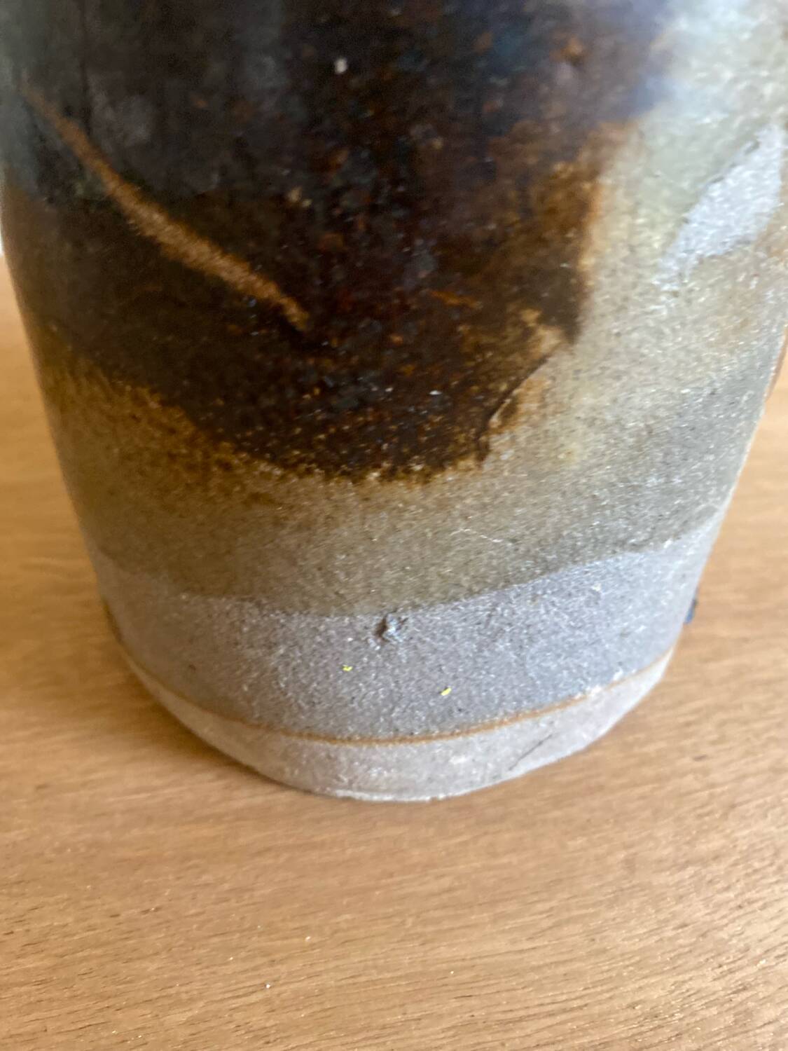 Vase ceramique du 19eme de la Borne