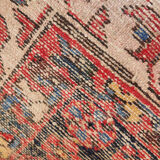 Tapis ancien en laine fait main Mazlagan Iran 194 cm