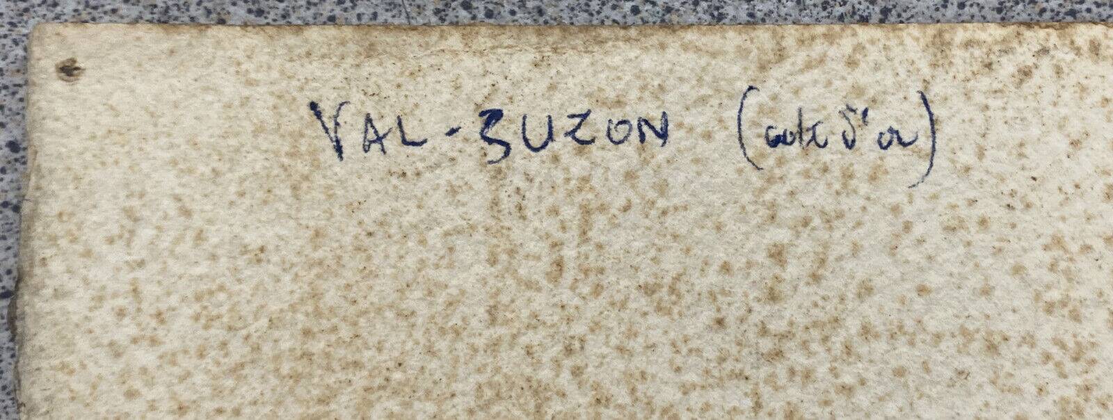 Tableau aquarelle maurice thevenin (1895-1967) val suzon (21) le pont