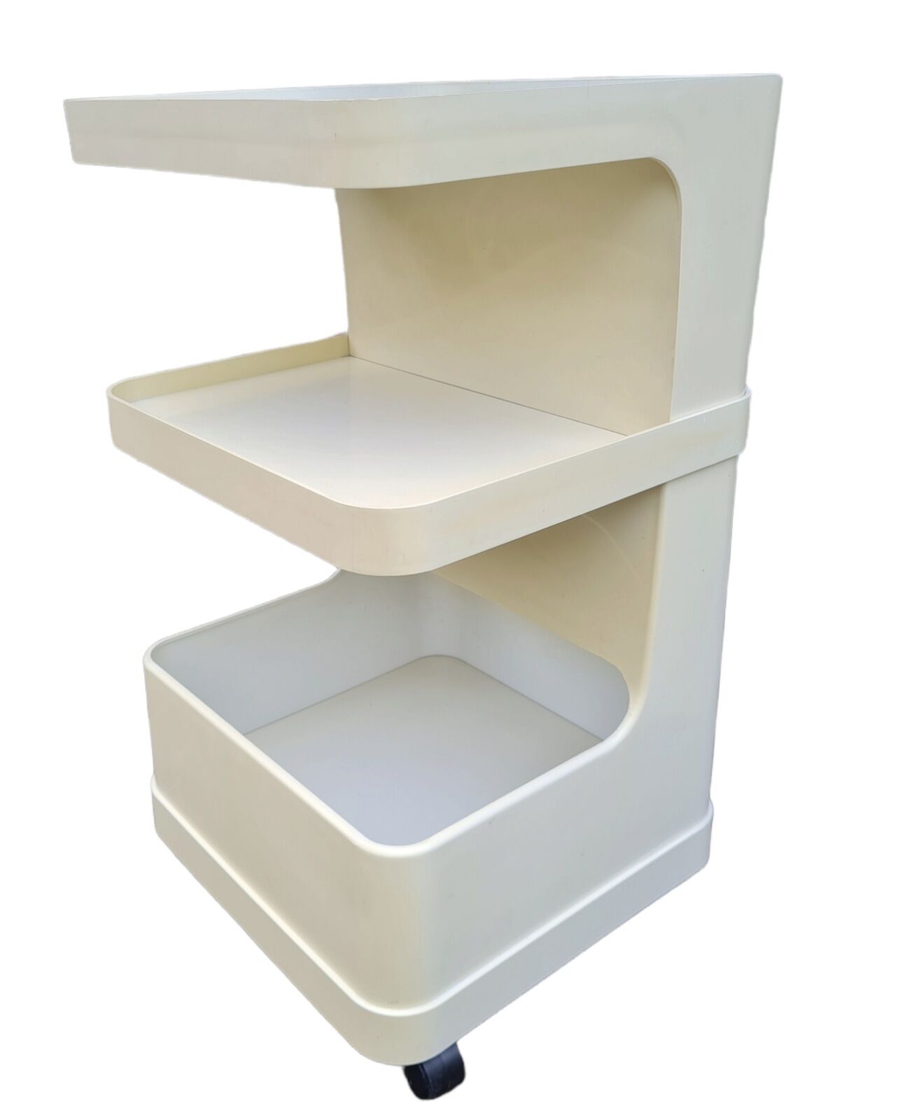 Meuble desserte sur roulettes de rangement vintage prisunic 1970