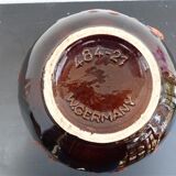 Scheurich West Germany 1960s red lash vase