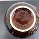 Vase rouge lave Scheurich West Germany années 1960