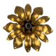 Wall sconce in brass