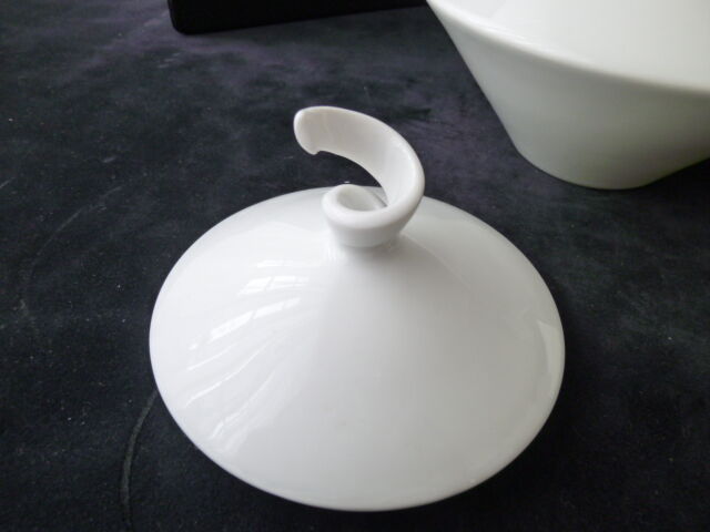 White porcelain teapot