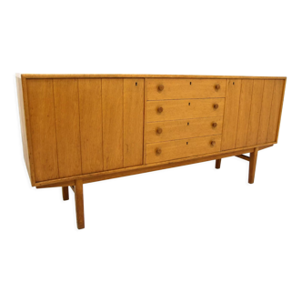 Enfilade scandinave en chêne, Suède, 1960