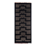 Vintage Turkish Oushak Rug Handwoven 83x190 cm