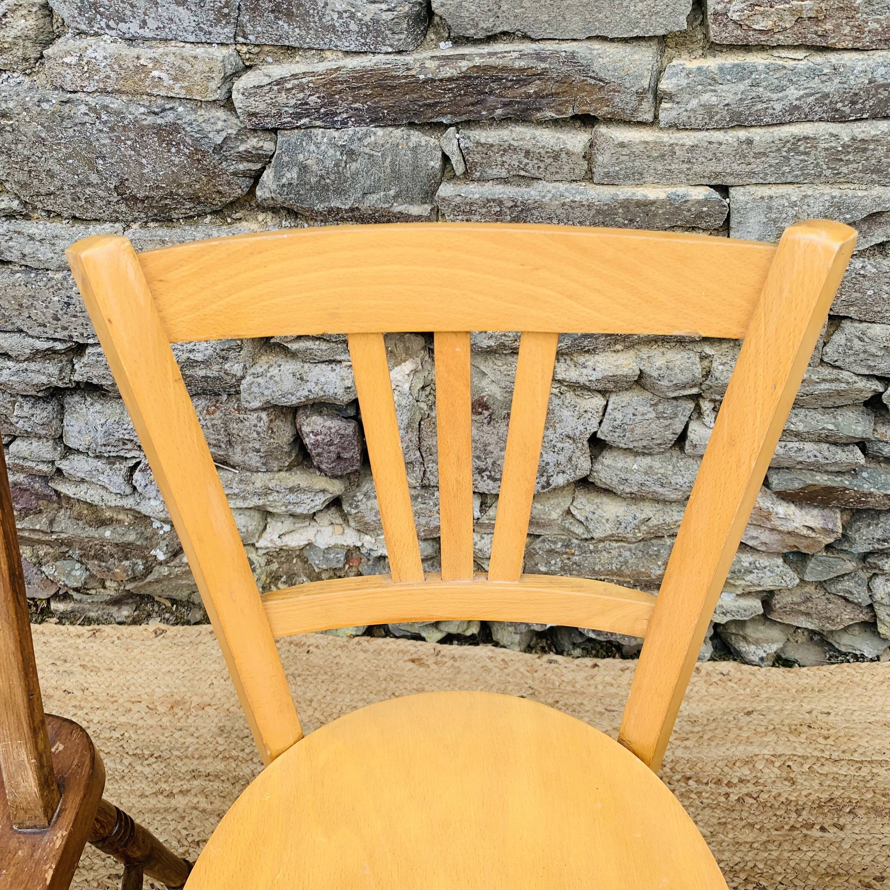 Ensemble de 4 chaises dépareillées