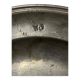 Plat en étain