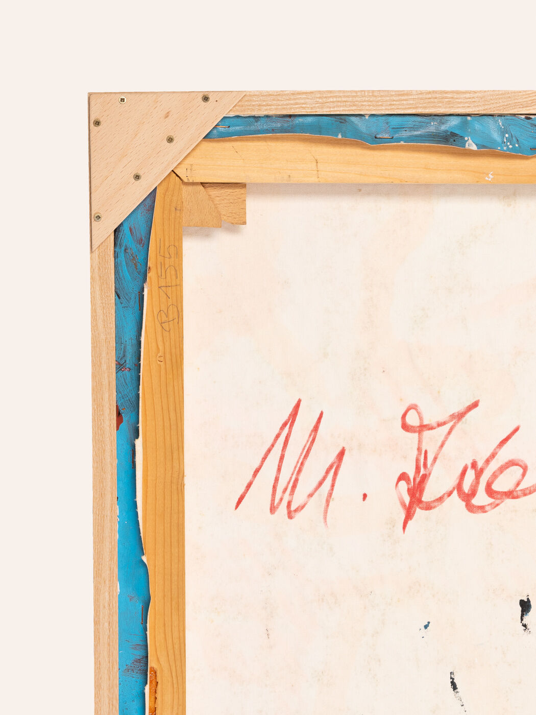 Abstract Composition II, Oil/Acrylic on Canvas, 82 x 103 cm