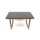 Vintage heavy slate coffee table made in the 1970s