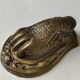 Door knocker in bronze