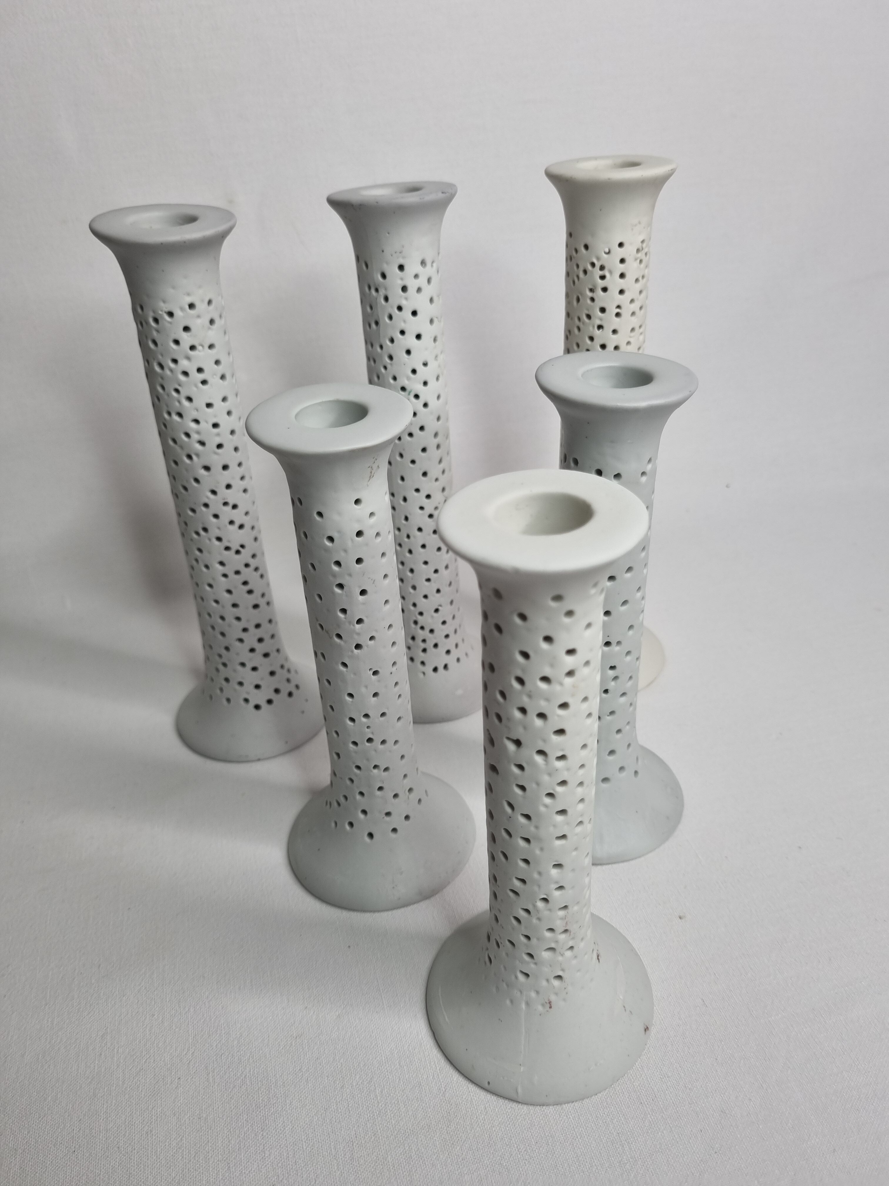 Set of 6 Candlesticks Broste Copenhagen