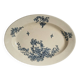 Plat ovale en faïence Boch BFK modèle Régent