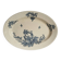 Plat ovale en faïence Boch BFK modèle Régent