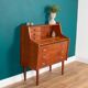 Danish Teak Mid Century Bureau Writing Desk ,Vanity Dressing Table