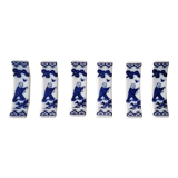6 porcelain knife holders from Japan