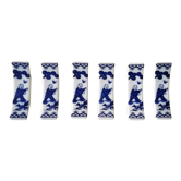 6 porcelain knife holders from Japan