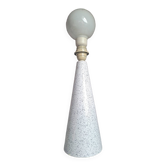 Lamp from the Brussels Porcelain Factory, ceramic light fixture