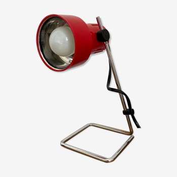 Lampe rouge des années 70