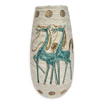 Fratelli Fanciullacci - retro - Italian - earthenware vase -70's